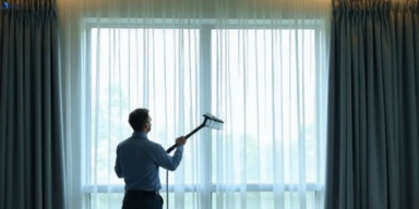 Commercial curtain stain removal service oaklands-junction-vic hotels offices restaurants